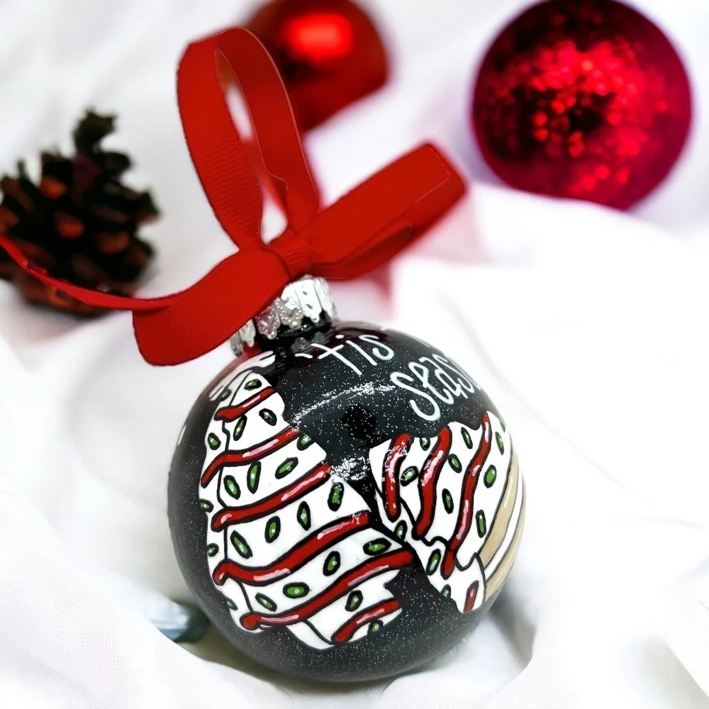Christmas Ornament: Little Debbie Snack Cakes - Handmade & Personalized Ornament